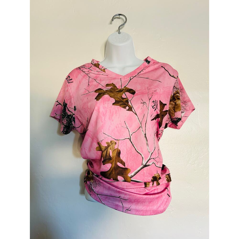 Real tree Pink Forest Tshirt